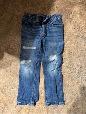 Old Navy Boys Blue Distressed Jeans